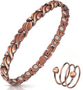 99.99% Solid Copper Magnetic Bracelets for Women
