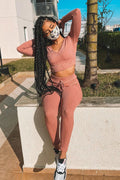 Wanderlust Leggings - Rose