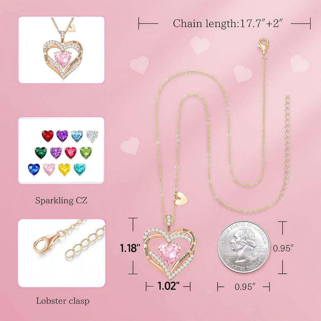 Pendant Necklaces for Women With Zirconia, Jewelry for Women Wife