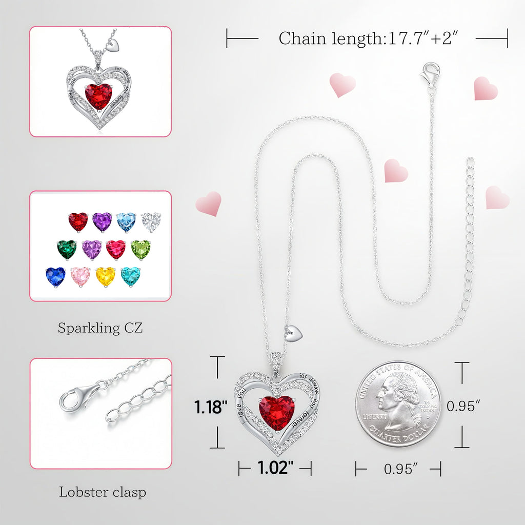Pendant Necklaces for Women With Zirconia, Jewelry for Women Wife