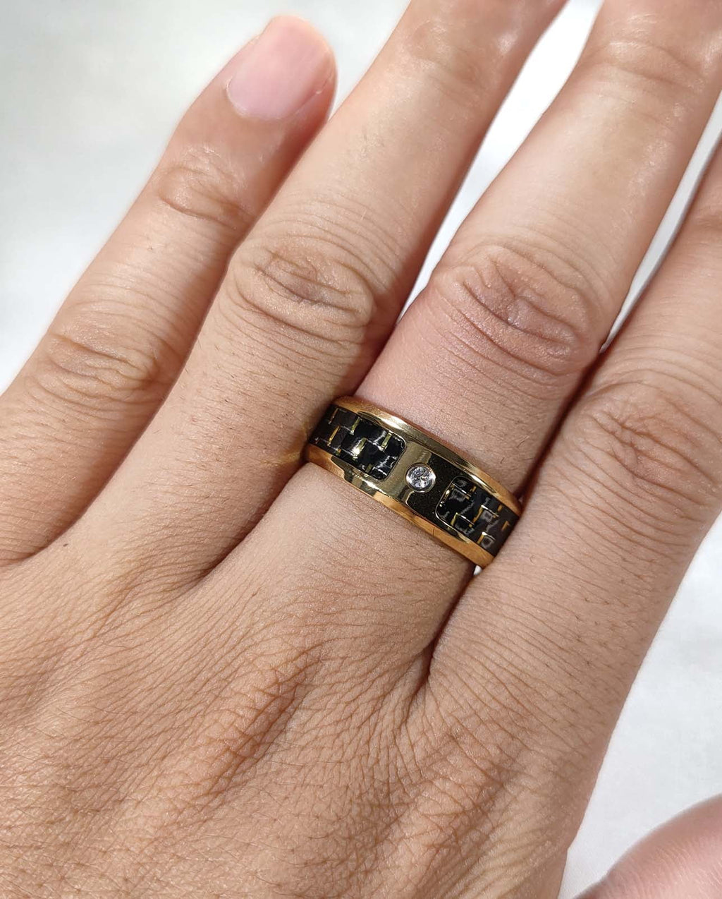 Matching Rings Couple Rings Black Plated 1CT Purple Cz Women Wedding Ring Sets