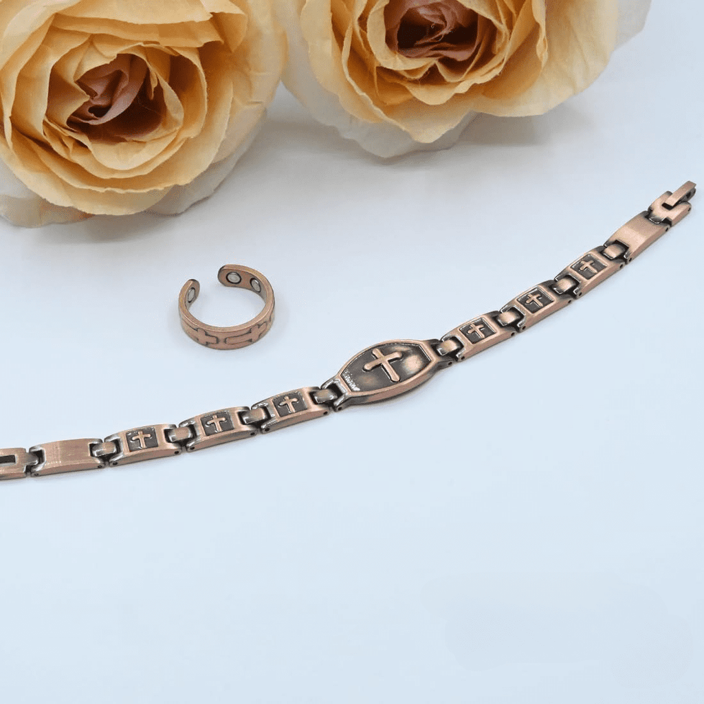 99.99% Solid Copper Magnetic Bracelets for Women