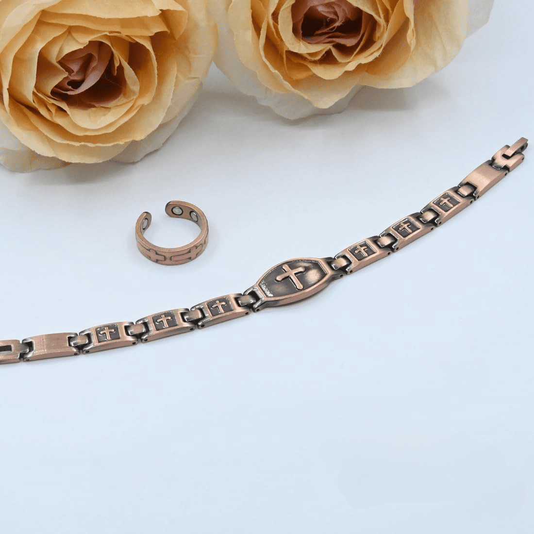 99.99% Solid Copper Magnetic Bracelets for Women