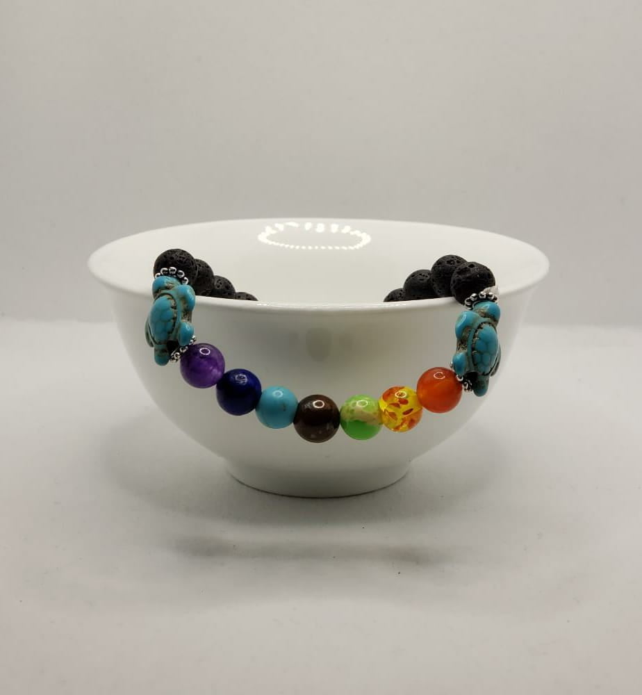 Turquoise Hawaiian Sea Turtle Bracelet