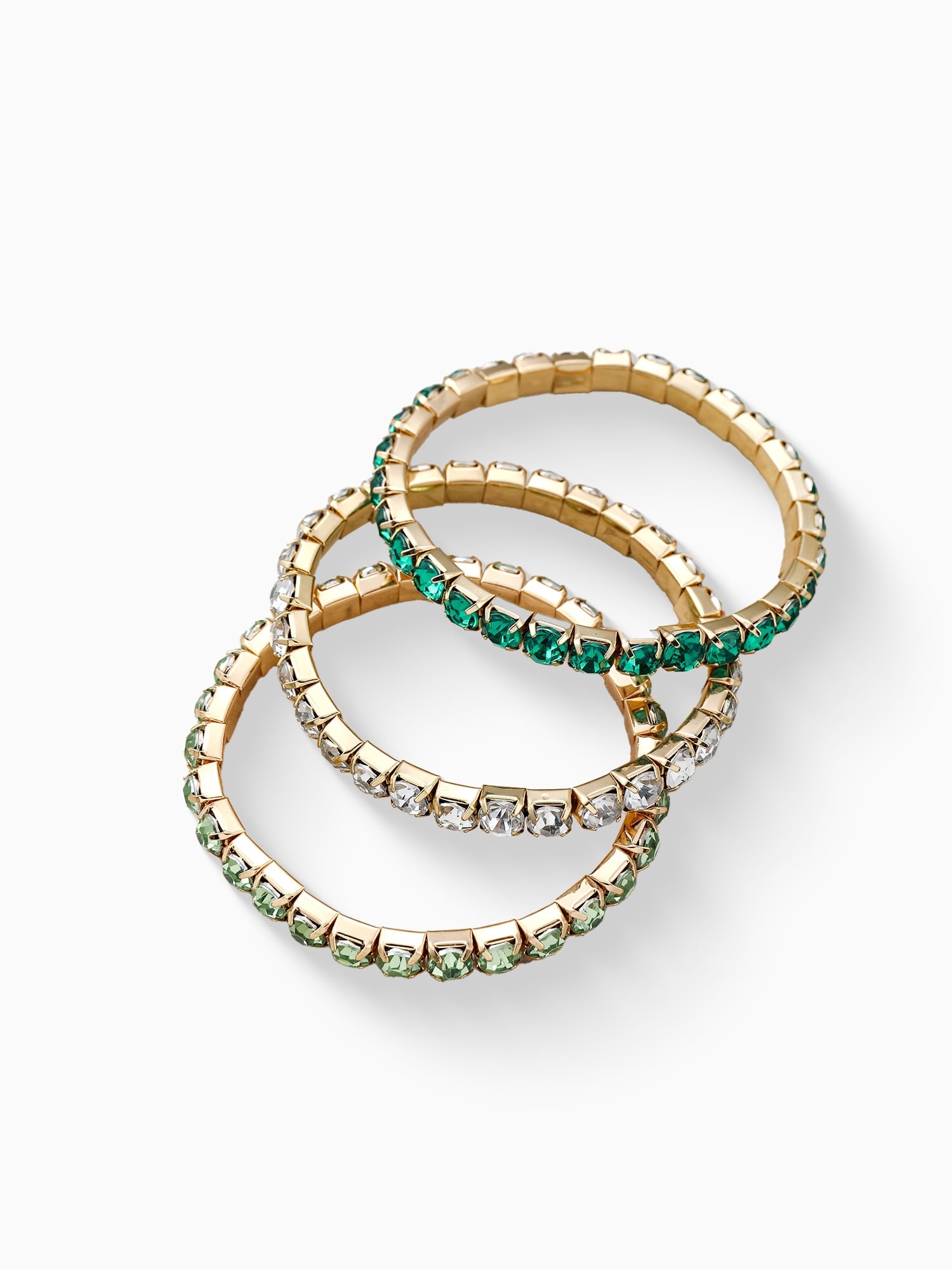 St. Patrick's Day Bead Stretch Bracelets, 3 Piece
