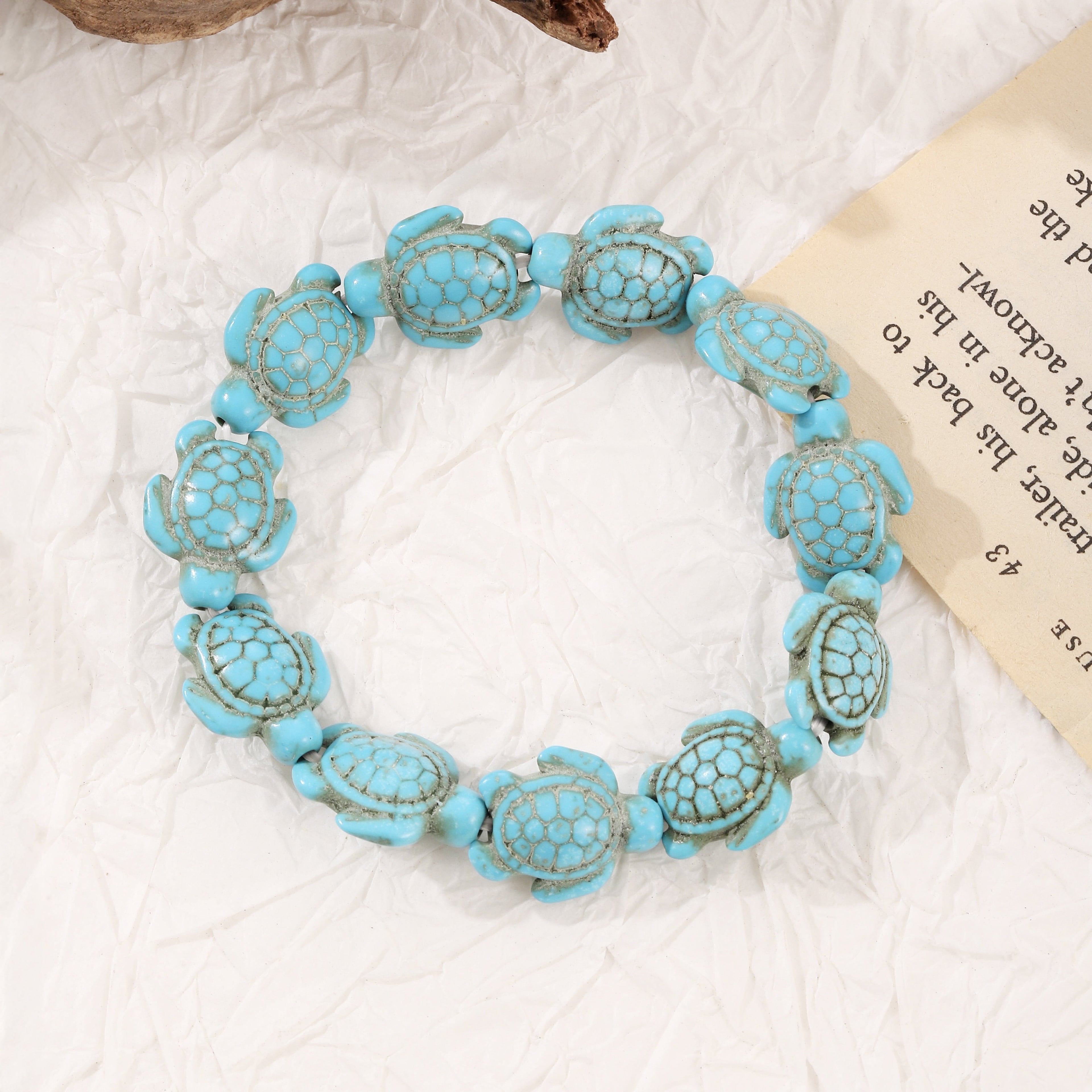 Turquoise Hawaiian Sea Turtle Bracelet