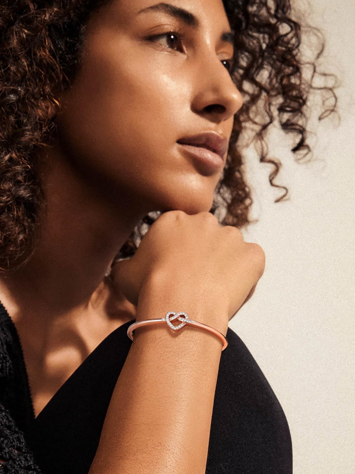 Twisted Bracelet for Women Open Bracelet Jewelry Solid Cuff Bangle