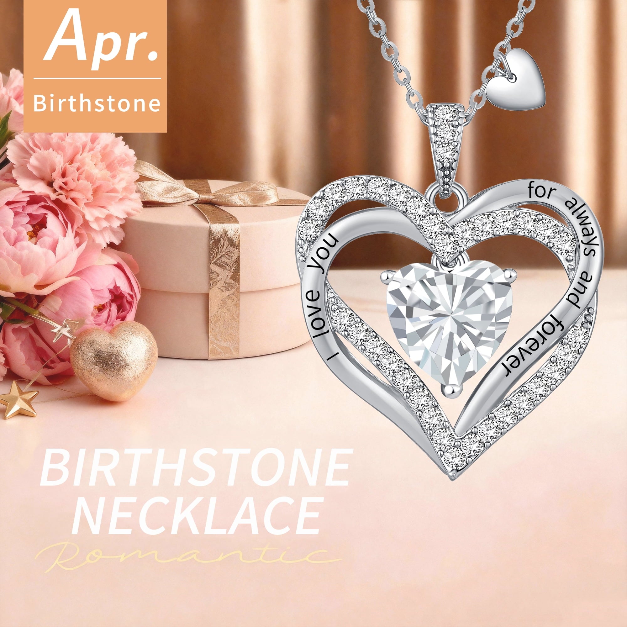 Pendant Necklaces for Women With Zirconia, Jewelry for Women Wife
