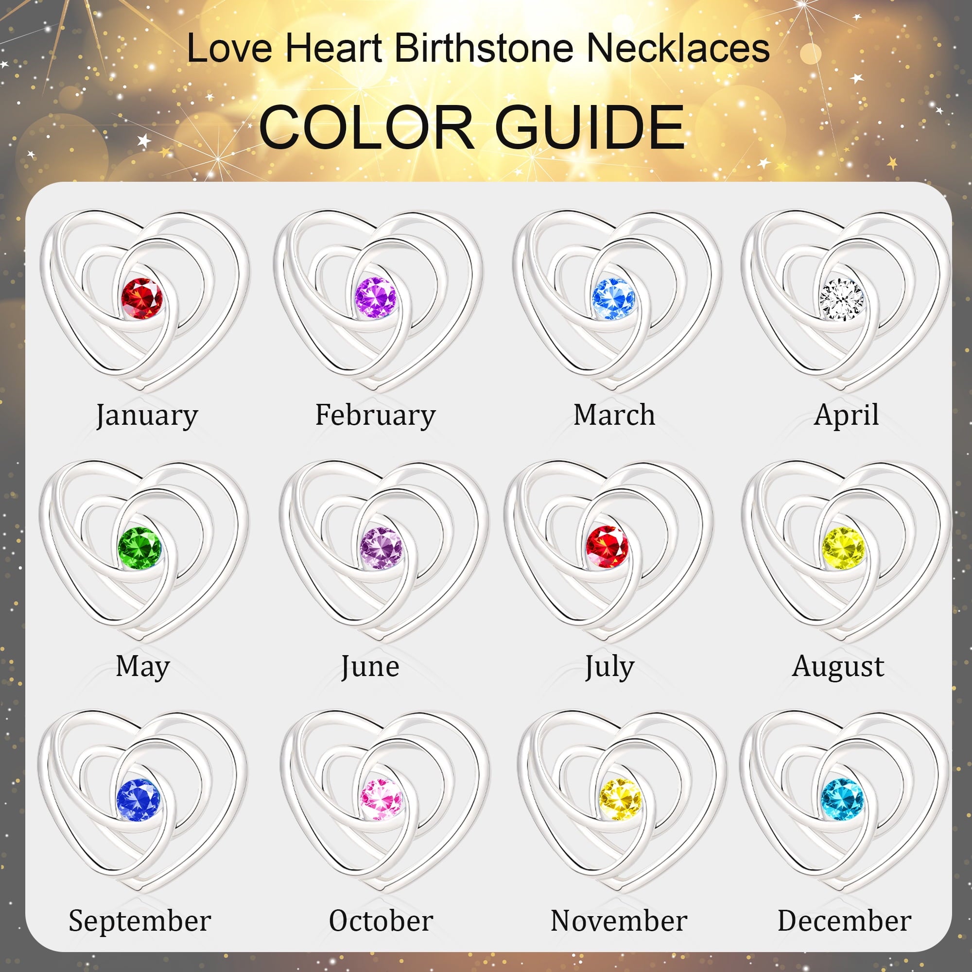 S925 Sterling Plated Heart Necklaces for Women Girls CZ April Necklace with Crystal Easter Basket Stuffers Jewelry Gifts Teen Her Adult Wife Kids Ideas