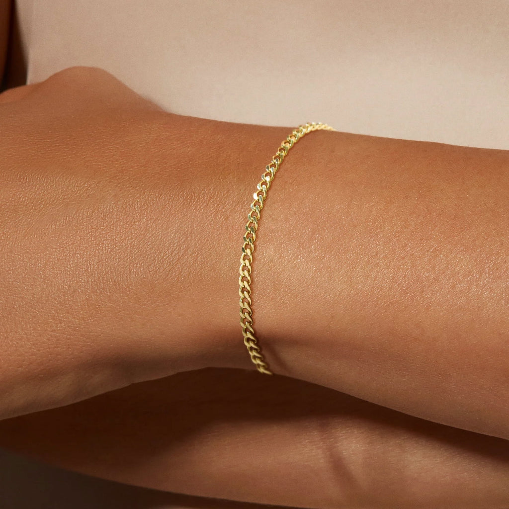 6PCS Bracelets for Women 14K Plated Dainty Layered Stacking Jewelry Set Gifts