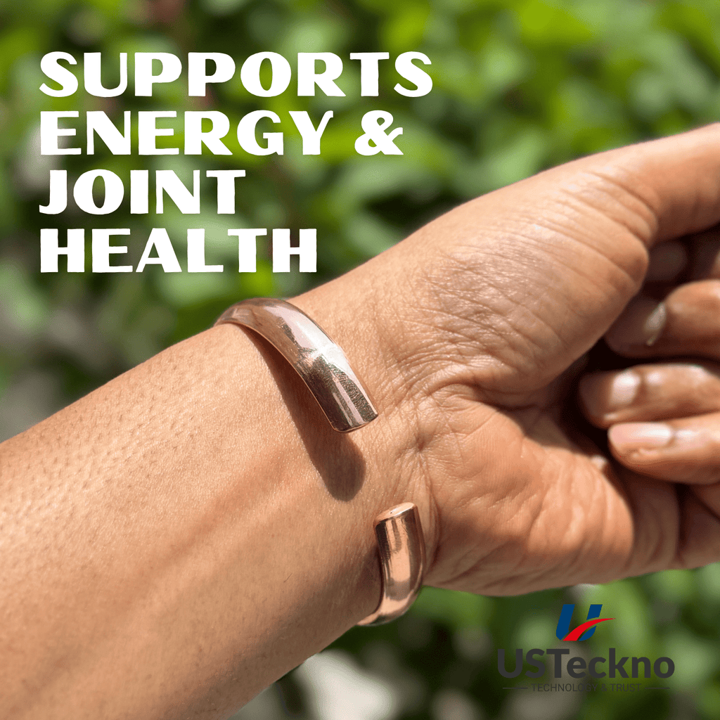 Hand Forged Unisex 100% Copper Bracelet. Made with Solid High Gauge Copper and Health benefits. Enhance your well-being in style!