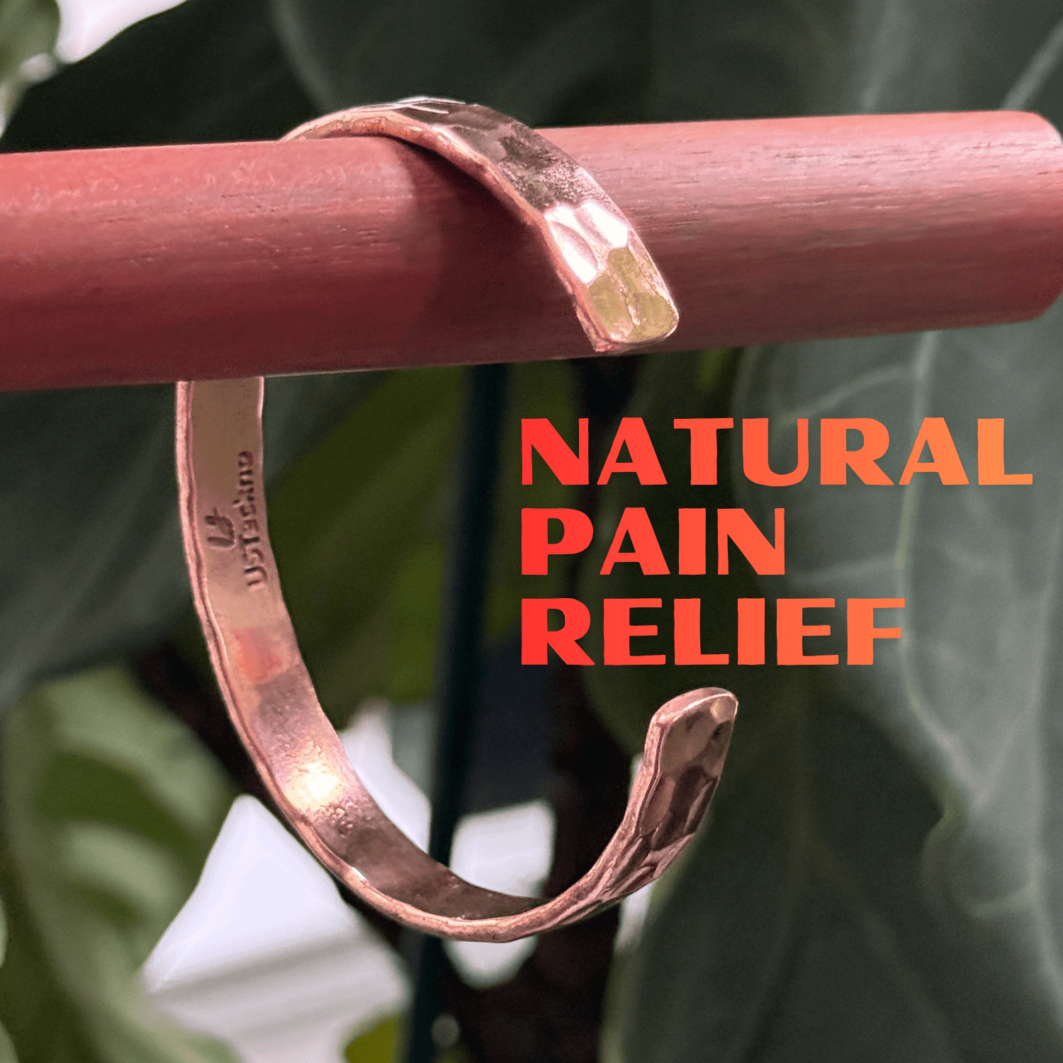 Hand Forged Unisex 100% Copper Bracelet. Made with Solid High Gauge Copper and Health benefits. Enhance your well-being in style!