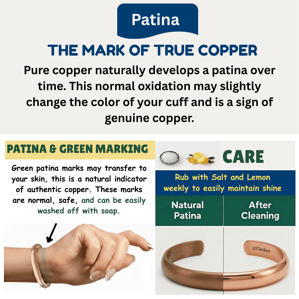 Hand Forged Unisex 100% Copper Bracelet. Made with Solid High Gauge Copper and Health benefits. Enhance your well-being in style!