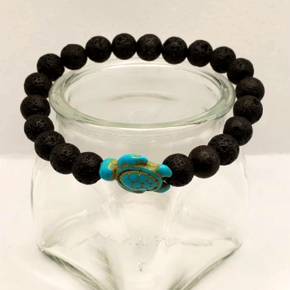Turquoise Hawaiian Sea Turtle Bracelet