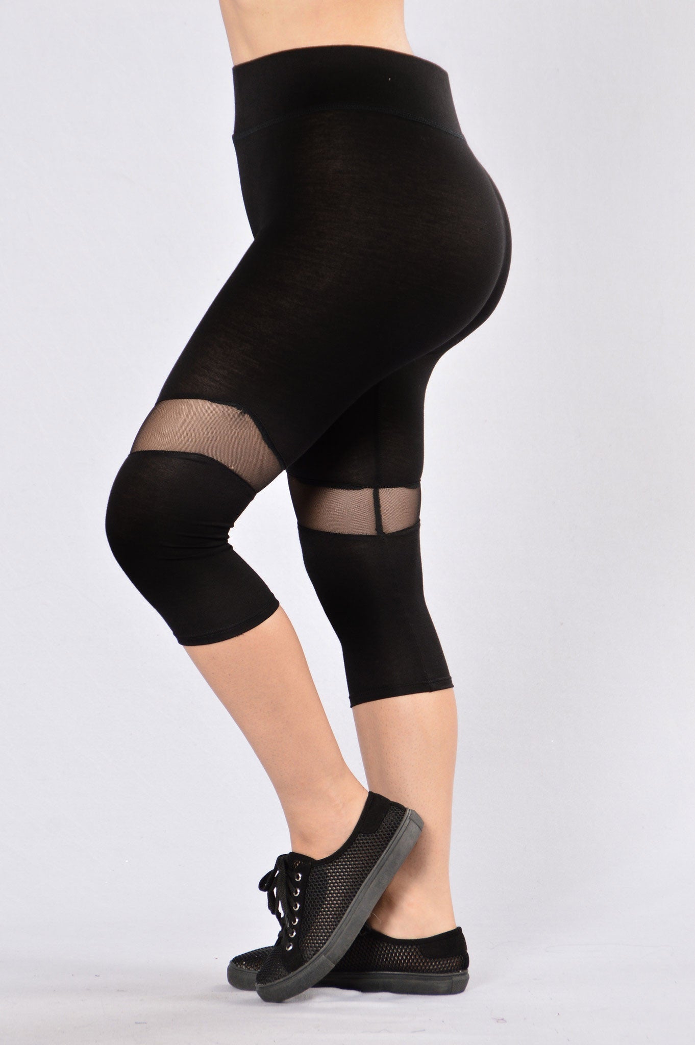 Lethal Weapon Crop Legging - Black