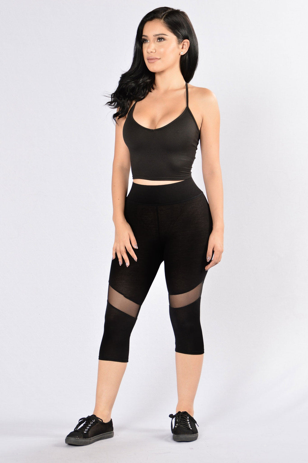 Lethal Weapon Crop Legging - Black