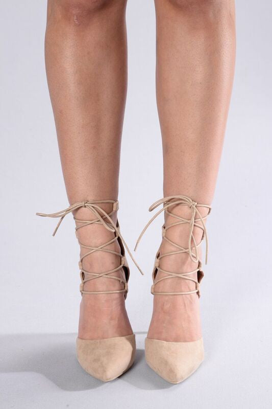Demeanor Heel - Beige